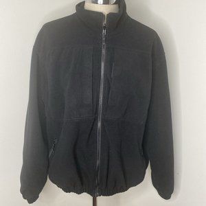 511 Tactical Series Mens Jacket Black 2XL Full Zip Pockets Softshell Coat Lined